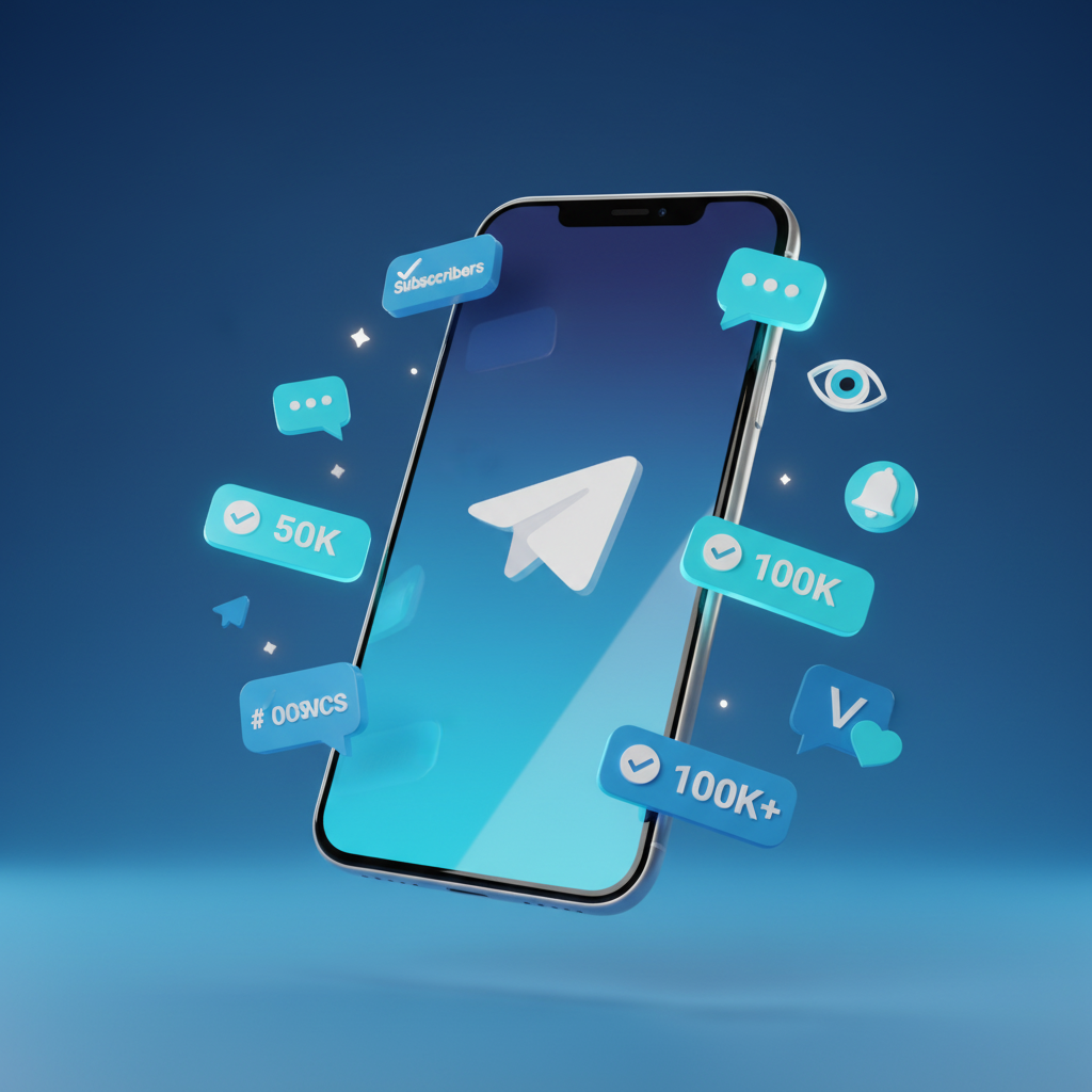 Telegram Style Social Media Growth